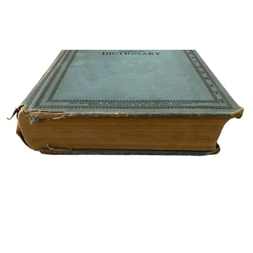 Websters Universal Unabridged Dictionary Vol 2 Hardcover Book 1937